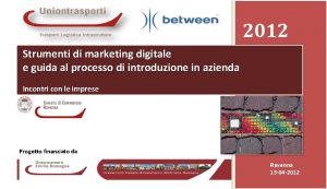 2012 Strumenti di marketing digitale e guida al