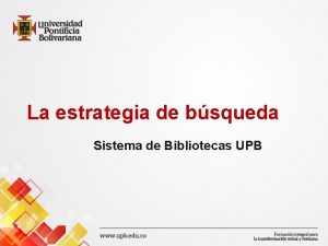 Upb bases de datos