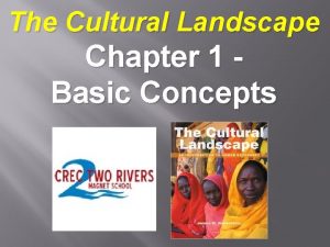 The Cultural Landscape Chapter 1 Basic Concepts Five