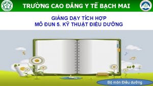 TRNG CAO NG Y T BCH MAI GING