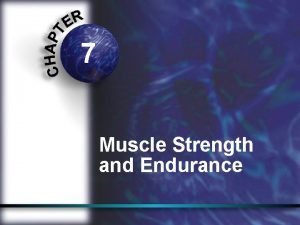 7 Muscle Strength and Endurance Facilitation in Proprioceptive