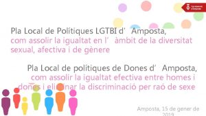 Pla Local de Poltiques LGTBI dAmposta com assolir