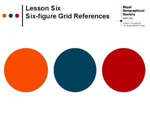 Lesson Sixfigure Grid References Locate the school using