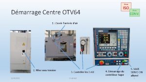 Mode Dmarrage Centre OTV 64 ISO Mode CONV