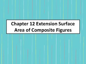 How to find surface area of composite figures