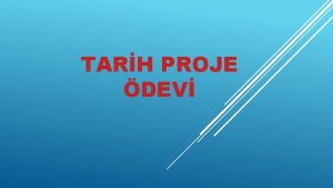 TARH PROJE DEV DivanI Hmayun Osmanl Devletinde ilk