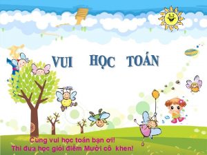 Cng vui hc ton bn i Thi ua