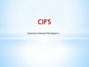 Cifs domaininfo