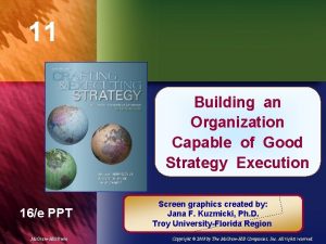 11 Building an Chapter Title Organization Capable of