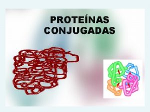 PROTENAS CONJUGADAS 1 HEMOGLOBINA MIOGLOBINA CITOCROMOS 2 EVOLUO