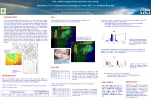 New statistical approach for hail storm nowcasting case