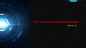 IPC Accessories Installation Guide 2019 11 14 Box