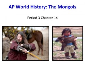 The mongols in world history