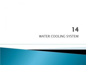 Jacket water cooling system treatment