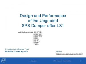 Design and Performance of the Upgraded SPS Damper