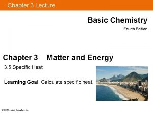 Chapter 3 Lecture Basic Chemistry Fourth Edition Chapter