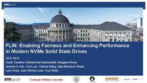 FLIN Enabling Fairness and Enhancing Performance in Modern