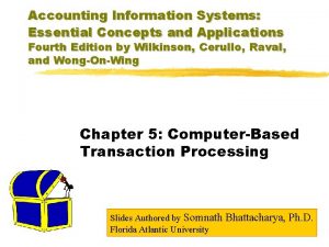 Accounting Information Systems Essential Concepts and Applications Fourth