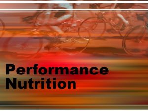 Performance Nutrition Video http youtu behp CSv V