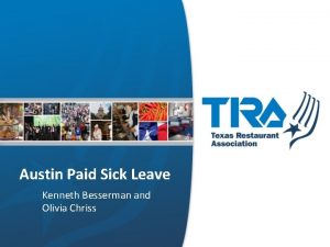 Austin Paid Sick Leave Kenneth Besserman and Olivia