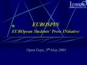 Eurospin eyrs