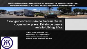 ARTIGO DE MONOGRAFIA APRESENTADO AO PROGRAMA DE RESIDNCIA