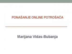 PONAANJE ONLINE POTROAA Marijana VidasBubanja Tri kljuna izazova