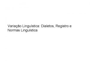 Lingustica