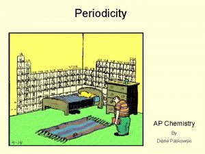 Periodicity AP Chemistry By Diane Paskowski Valence electrons