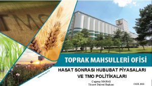 HASAT SONRASI HUBUBAT PYASALARI VE TMO POLTKALARI aatay