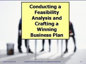 Conducting a Feasibility Analysis and Crafting a Winning