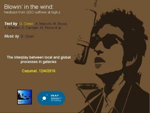 Blowin in the wind feedback from QSO outflows
