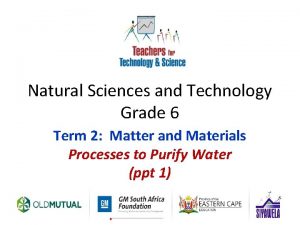 Natural Sciences and Technology Grade 6 Term 2