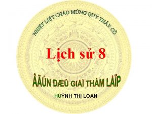 Lch s 8 HUNH TH LOAN TIT 21