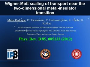 WignerMott scaling of transport near the twodimensional metalinsulator