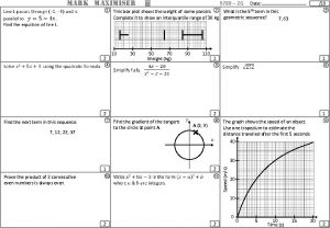 MARK MAXIMISER 6789 2 G Date 18 This