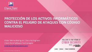 PROTECCIN DE LOS ACTIVOS INFORMTICOS CONTRA EL PELIGRO