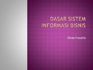 Dinda Prasetia Istilah TI Teknologi Informasi atau IT