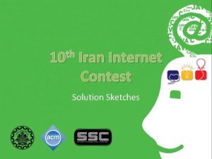 th 10 Iran Internet Contest Solution Sketches Statistics