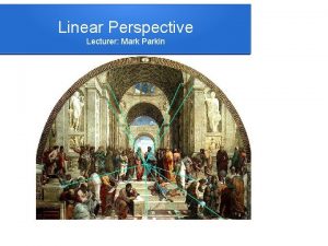 What is linear perspective?