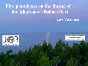 Five paradoxes on theme of the Aharonov Bohm
