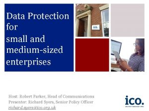 Data Protection for small and mediumsized enterprises Host