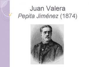 Juan Valera Pepita Jimnez 1874 Juan Valera Cabra