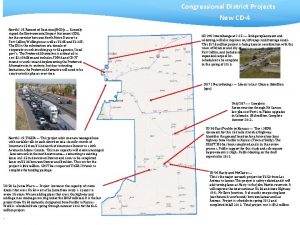 Congressional District Projects New CD4 North I25 Record