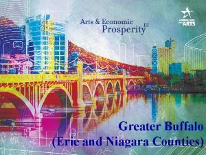 Greater Buffalo Erie and Niagara Counties 156 Study