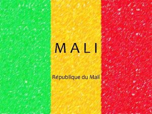 MALI Rpublique du Mali Proda 1 240 000