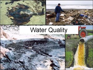 Water Quality What is water pollution Water pollution