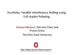 Duo Relay Parallel Interference Nulling using Fullduplex Relaying