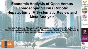 Economic Analysis of Open Versus Laparoscopic Versus Robotic