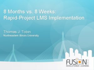 Lms implementation project plan